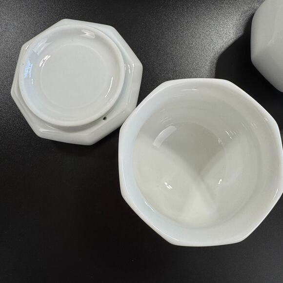 Vintage Bareuther Cream and Sugar Set White Bavaria Germany - Picture 7 of 14